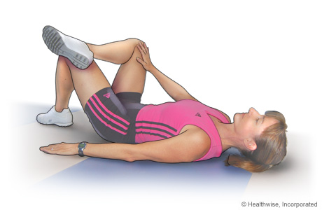 Hip rotator stretch