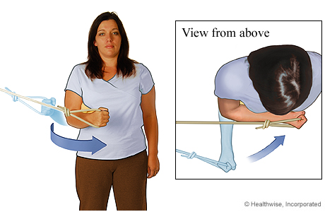 Internal rotator strengthening exercise