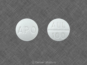 Image of Allopurinol 100 mg-APO