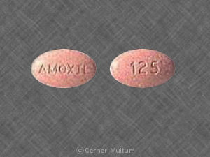 Image of Amoxil 125 mg Chew