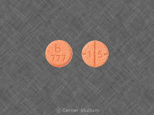 Image of Amphetamine-Dextroamphetamine 15 mg-BAR