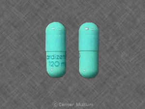 Image of Cardizem CD 120 mg