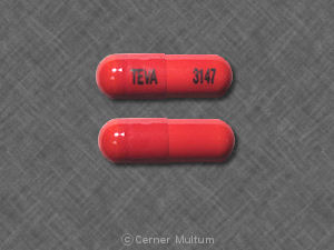 Image of Cephalexin 500 mg Cap-TEV