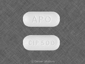 Image of Ciprofloxacin 500 mg-APO