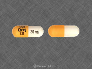 Image of Coreg CR 20 mg