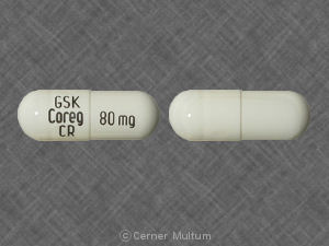 Image of Coreg CR 80 mg