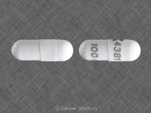 Image of Gabapentin 100 mg Cap-IVA