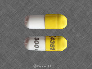 Image of Gabapentin 300 mg Cap-IVA