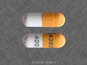 Image of Gabapentin 400 mg Cap-IVA
