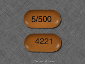 Image of Kombiglyze 5 mg-500 mg