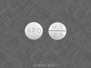 Image of Midodrine 2.5 mg-APO