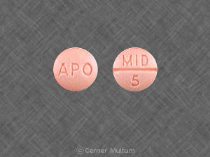 Image of Midodrine 5 mg-APO