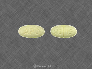 Image of Mirtazapine 15 mg-APO