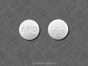 Image of Olanzapine 2.5 mg-APO