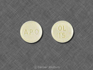 Image of Olanzapine ODT 15 mg-APO