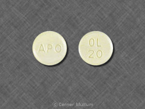 Image of Olanzapine ODT 20 mg-APO