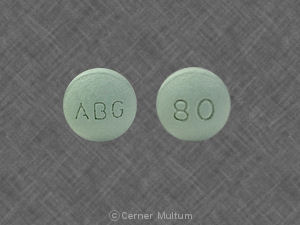 Image of Oxycodone 80 mg ER-WAT
