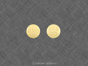 Image of Pravastatin 20 mg-APO