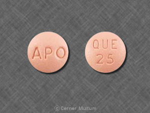 Image of Quetiapine 25 mg-APO