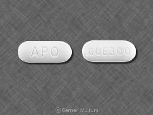Image of Quetiapine 300 mg-APO