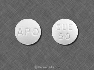 Image of Quetiapine 50 mg-APO