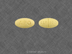 Image of Sertraline 100 mg-APO
