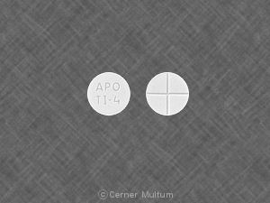 Image of Tizanidine 4 mg-APO