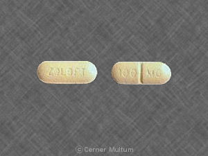 Image of Zoloft 100 mg
